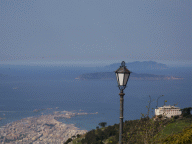 Blick von Erice auf Ägad Inseln